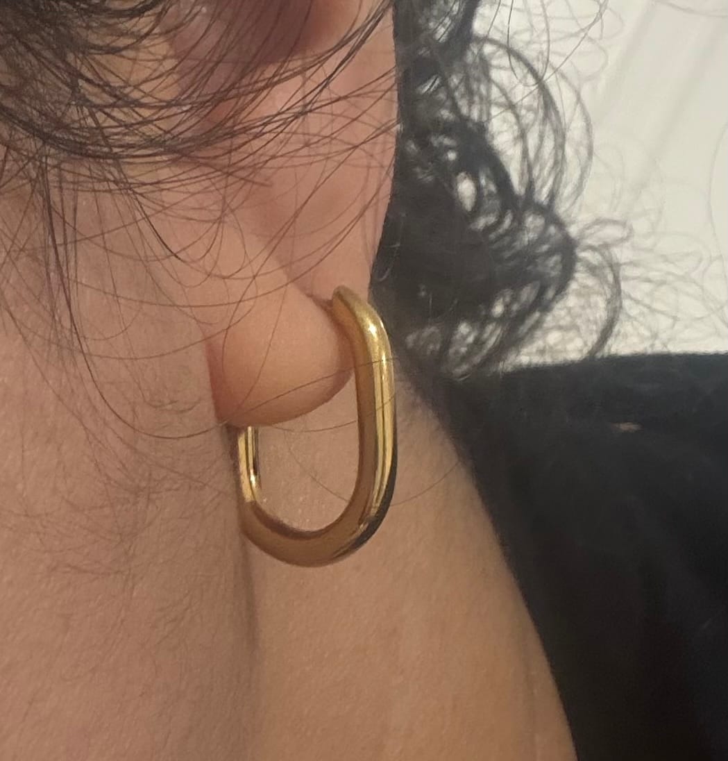 Customer photo review of Tess Earrings