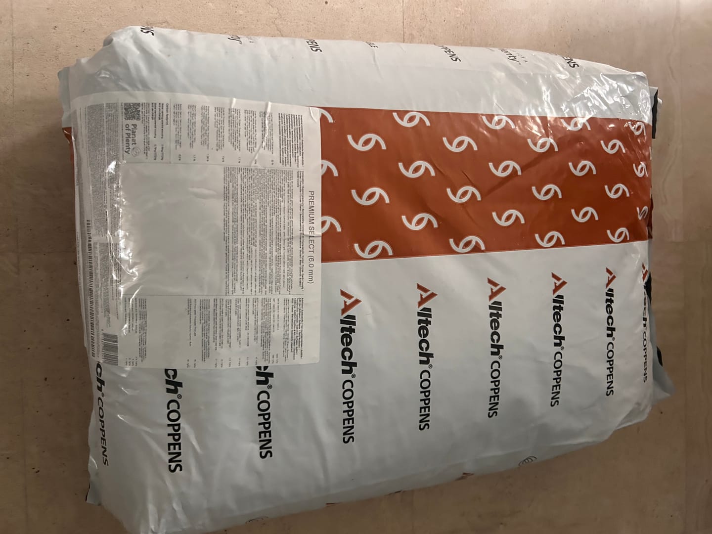Customer photo review of PREMIUM COARSE PELLETS - ALLTECH COPPENS