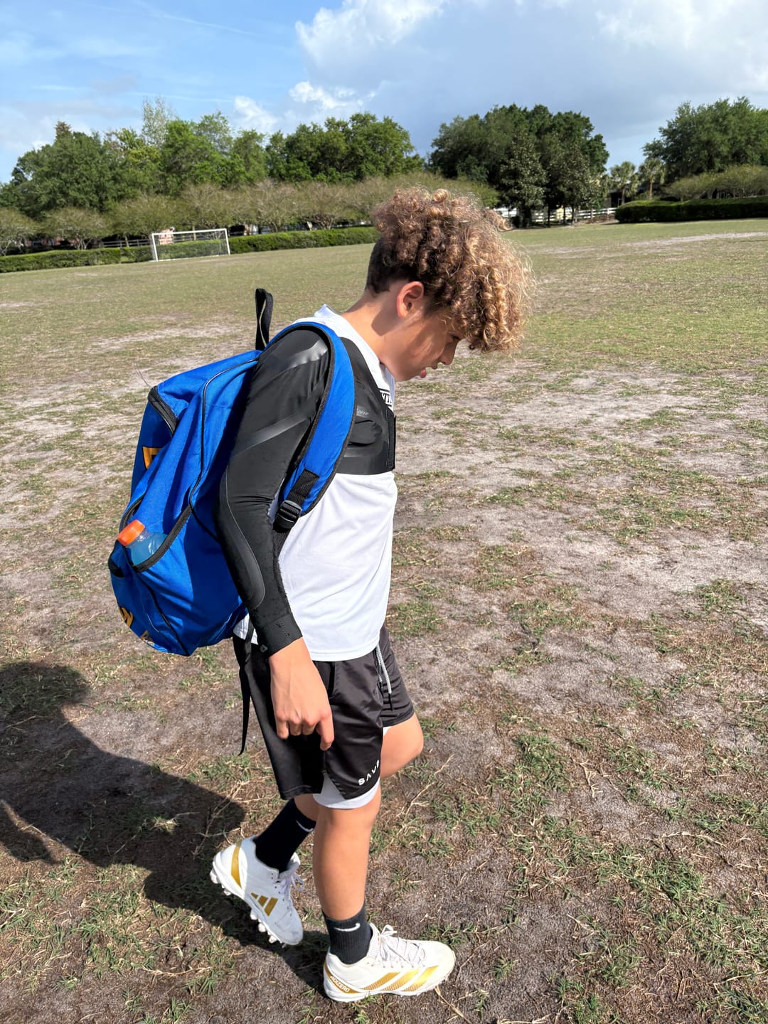 Customer photo review of Dynamic Shoulder & Elbow Stabilizer - K2 Youth Sleeve