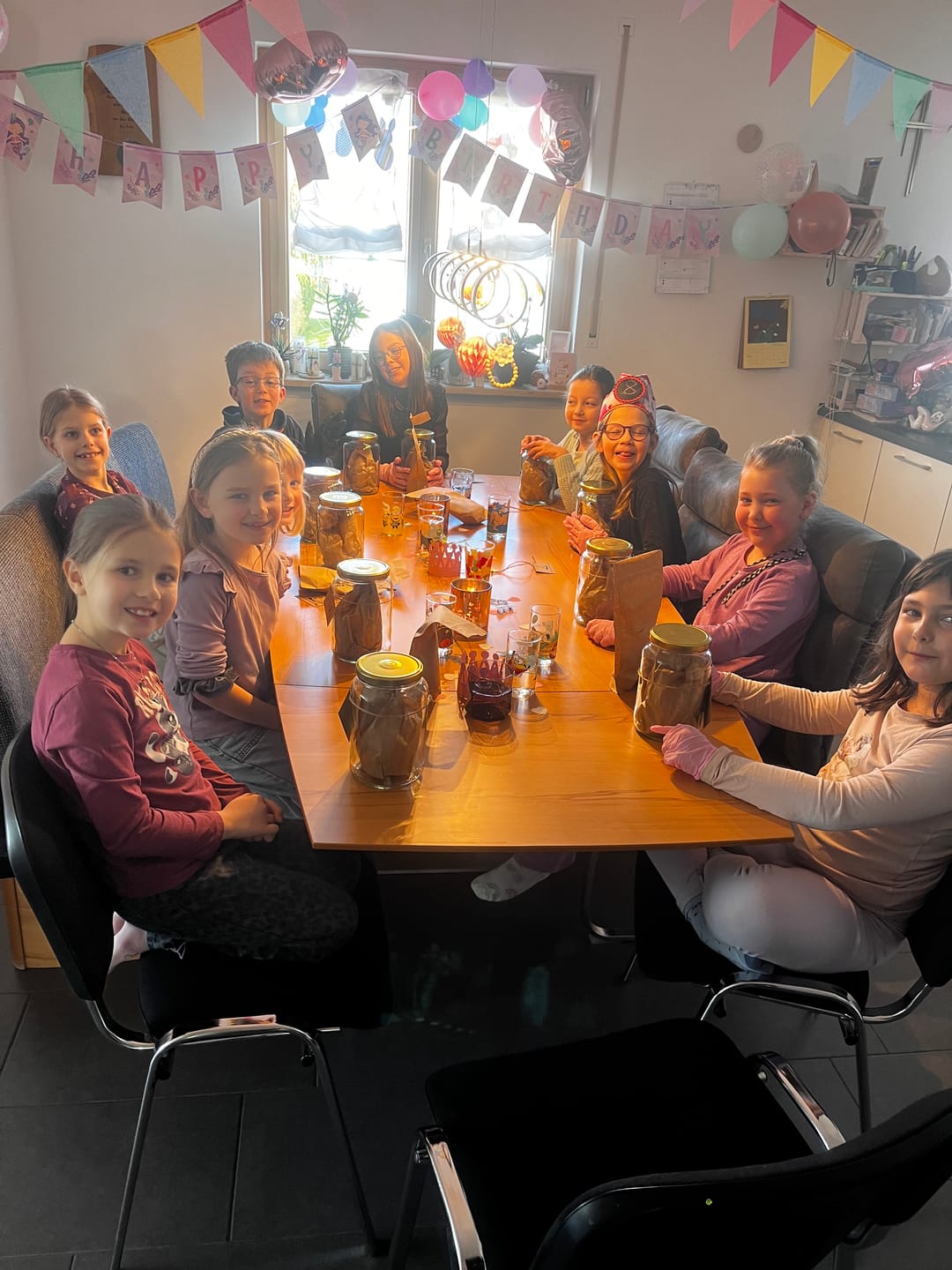 Customer photo review of Flaschengarten-Kindergeburtstag-Set