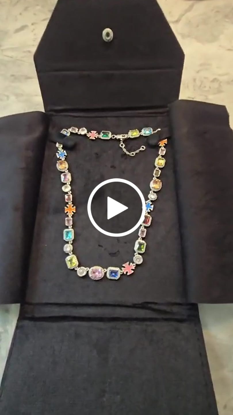 Customer video review of Solstice Gemstone Necklace