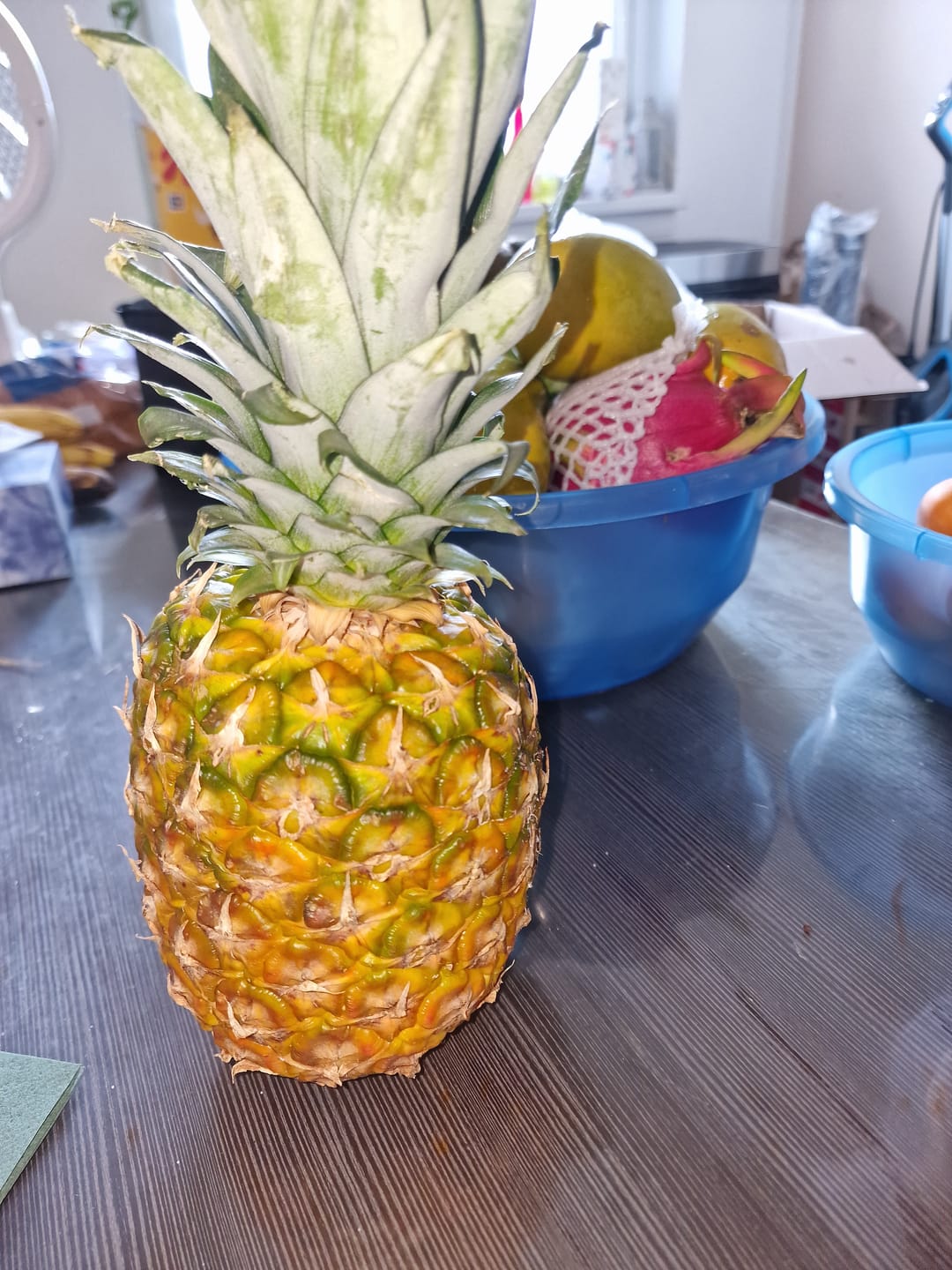 Customer photo review of Ananas Flugware reifgeerntet (stk. ca 1,5kg!) Aktionspreis %