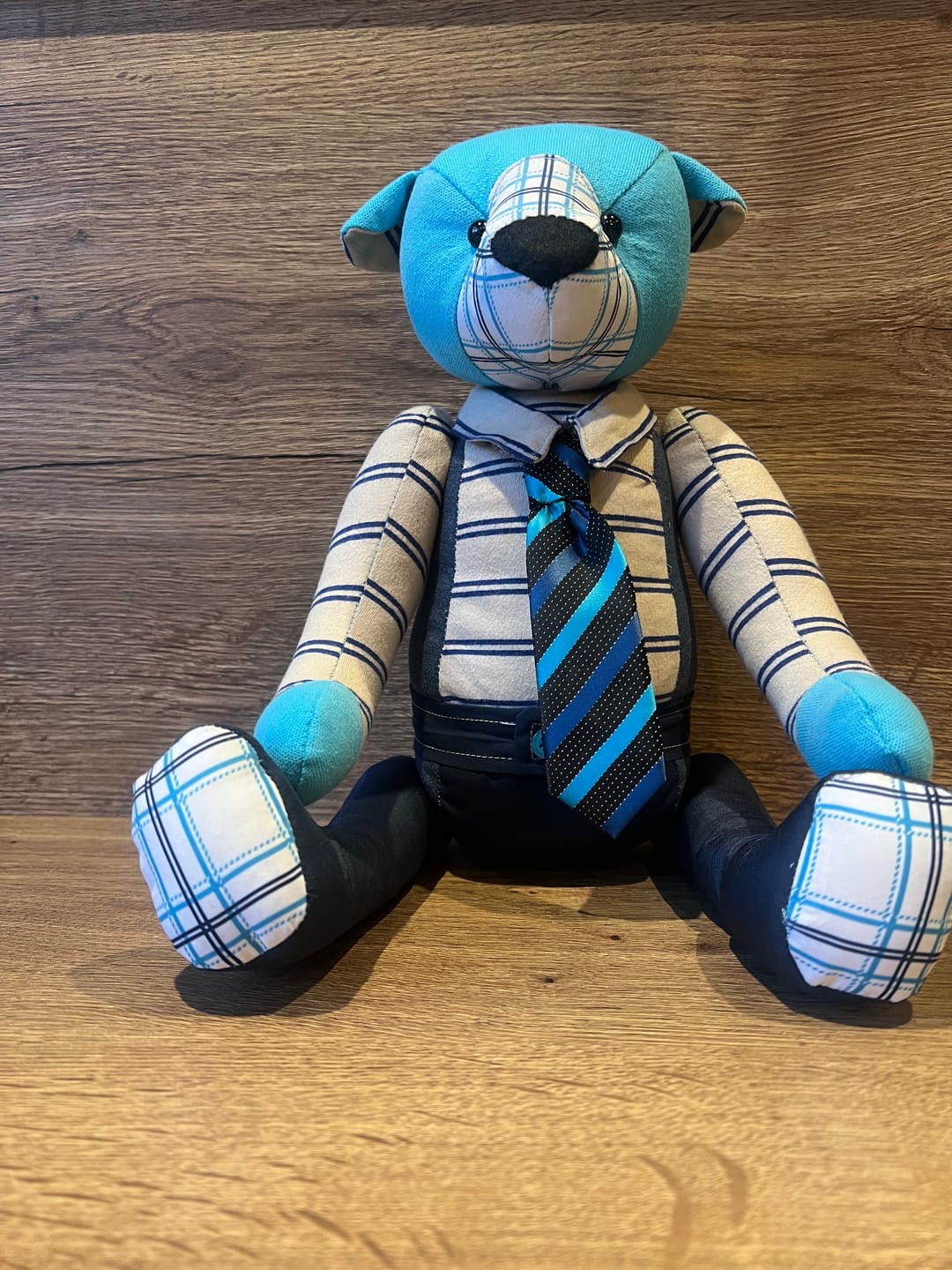 Customer photo review of Memory Bear FREE PATTERN