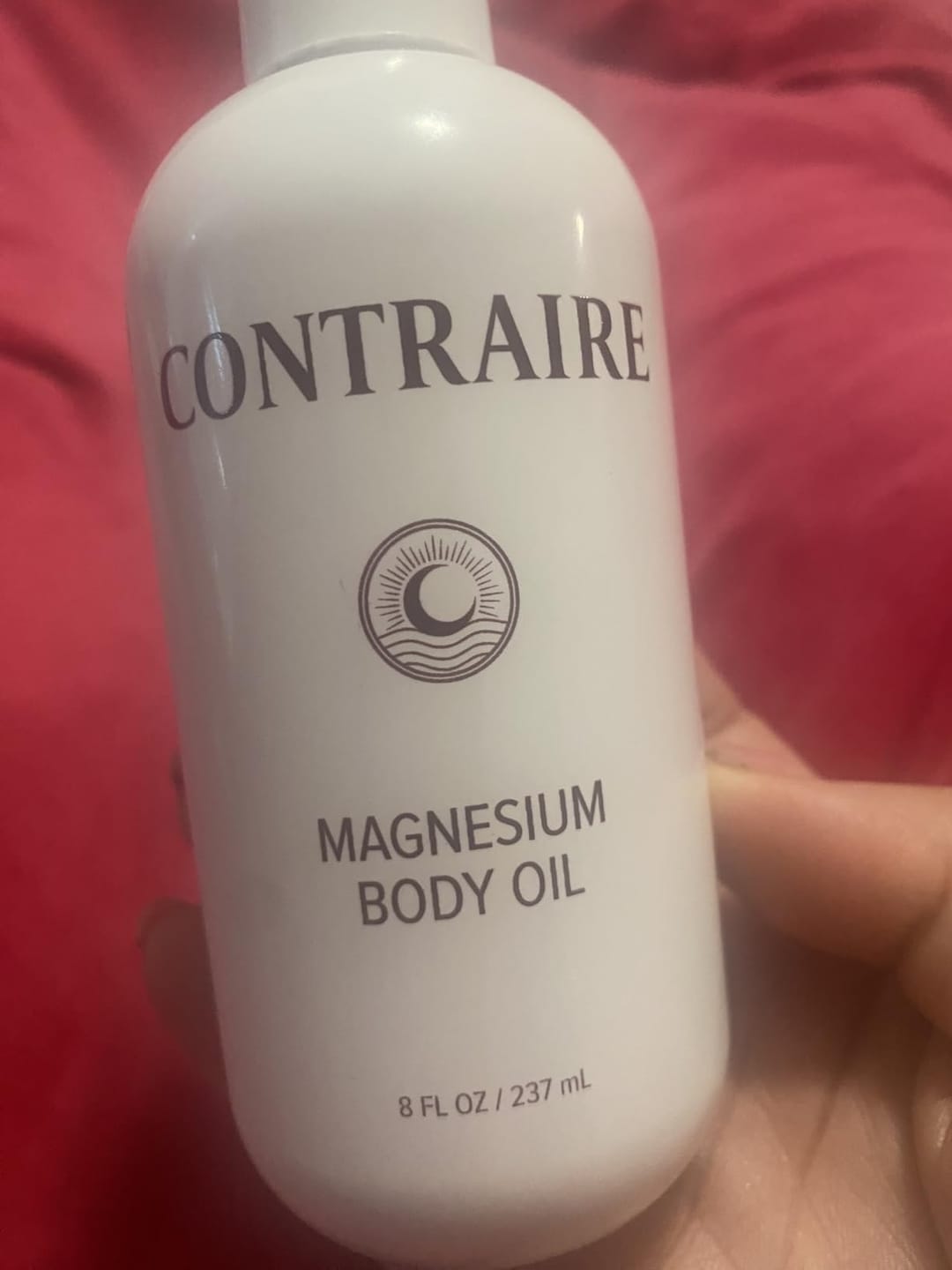 Customer photo review of Magnesium Body Oil