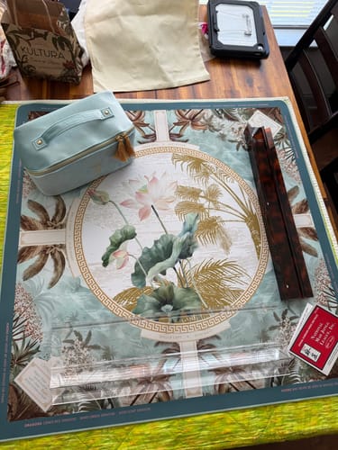 Customer photo review of Tortoiseshell Mahjong Racks