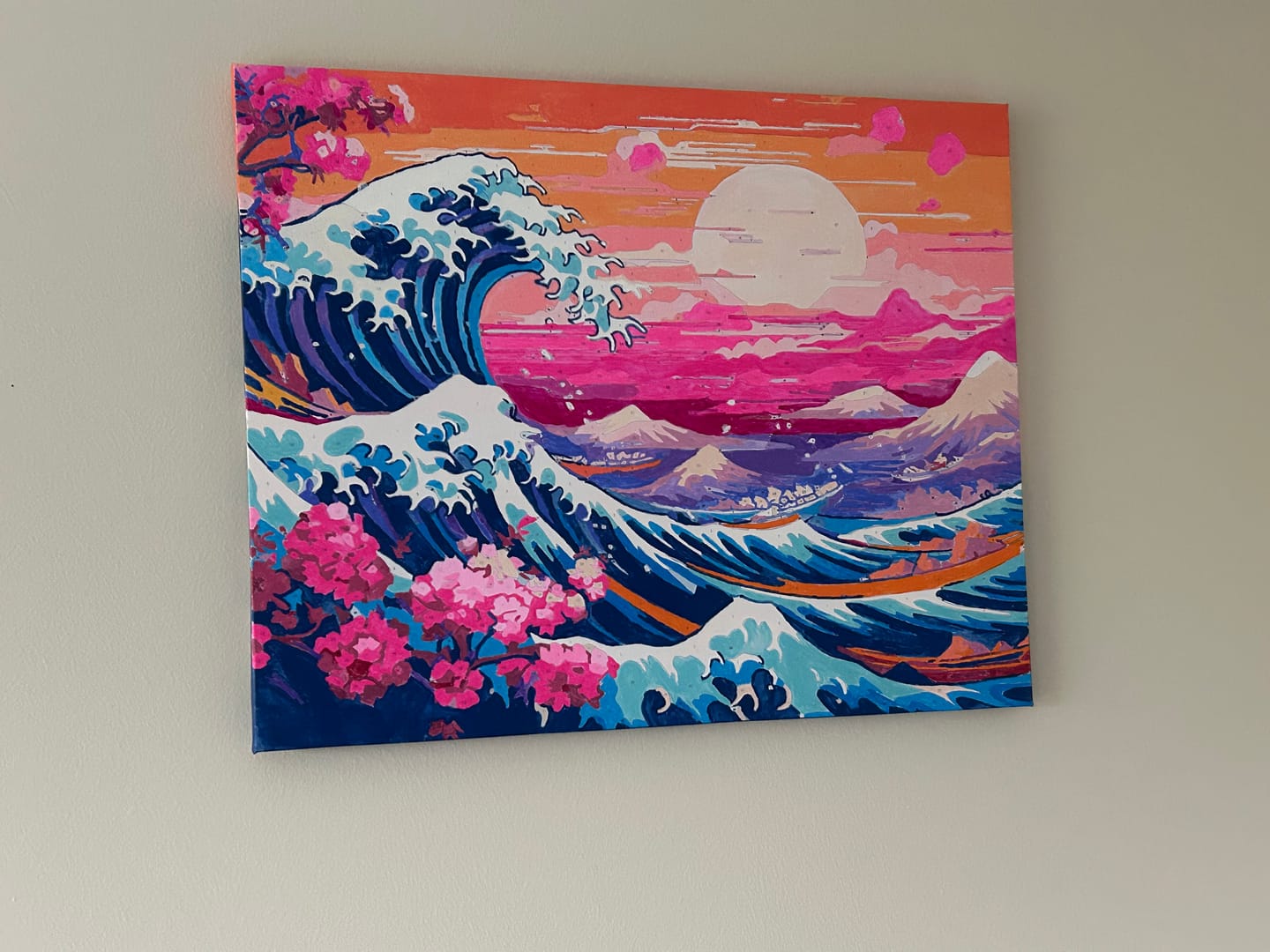 Customer photo review of Wave of Kanagawa