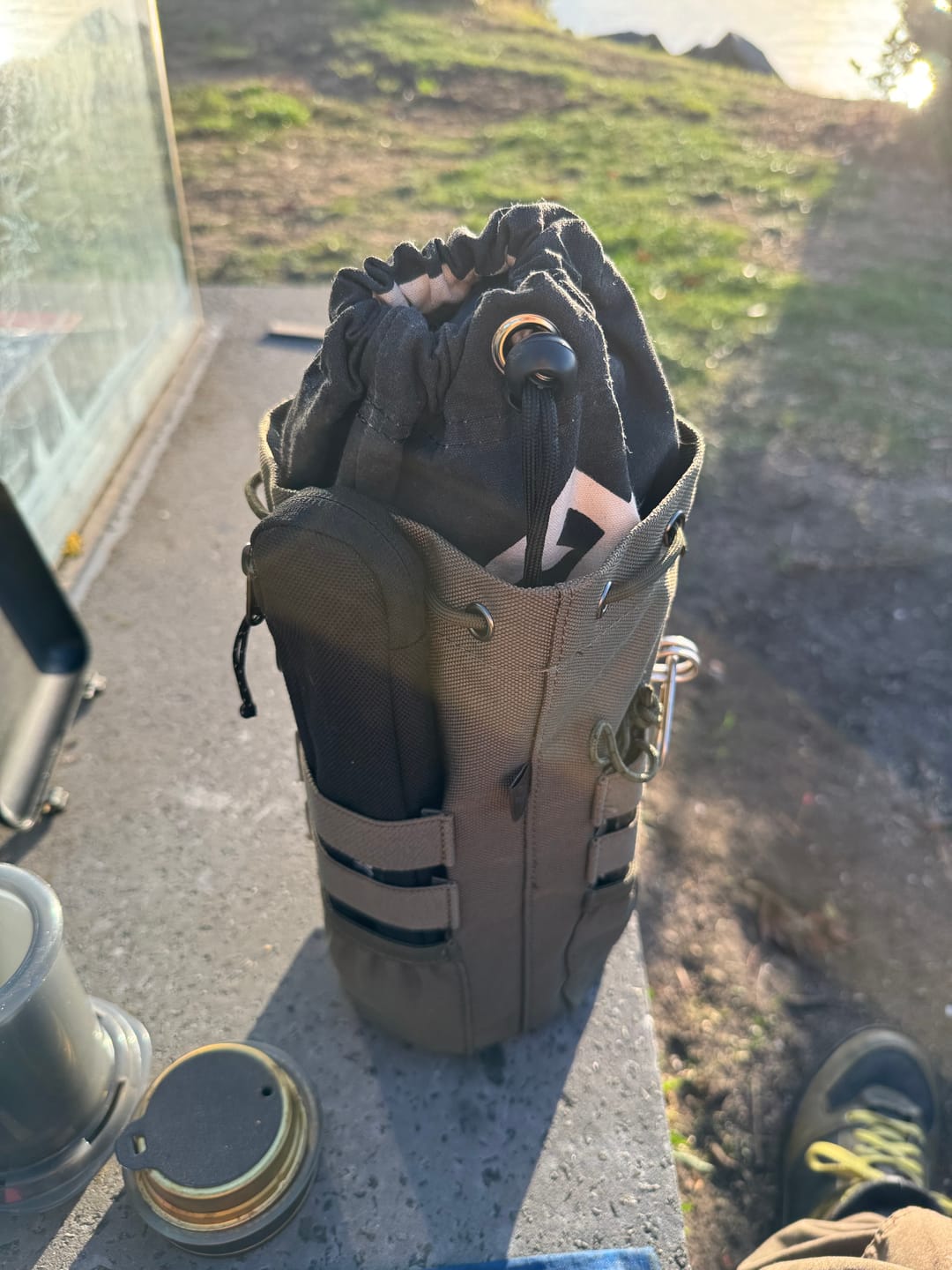 Customer photo review of Nesting Stove Bag | 1000D Condura Storage Bag