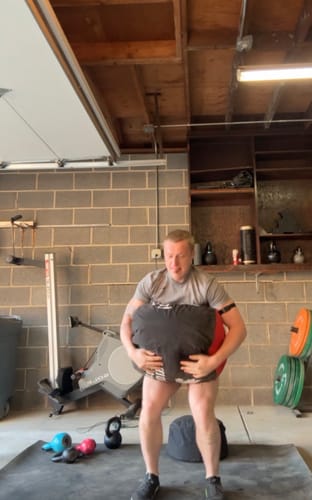 Customer photo review of Strongman Sandbag