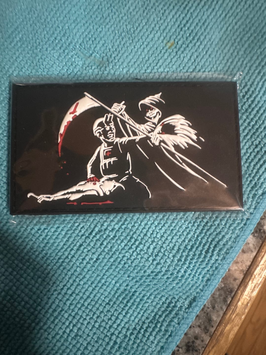 Customer photo review of Denying Death Morale Patch--Best Seller!
