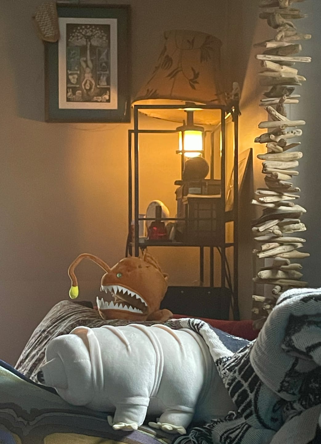 Customer photo review of Anglerfish Soft Stuffed Plush Toy