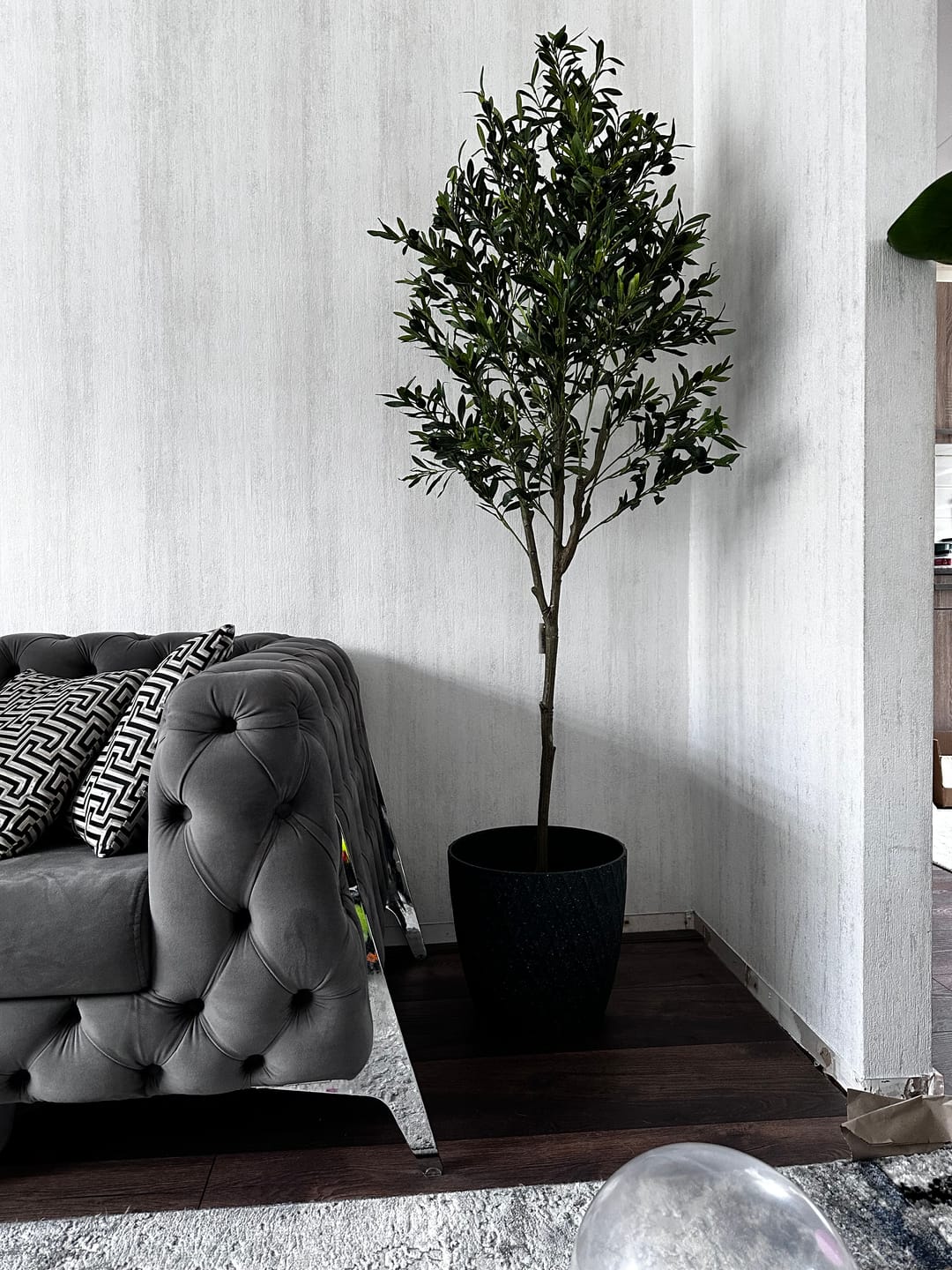Customer photo review of Kunst Olijfboom 180cm
