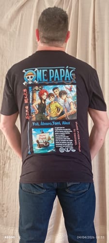 Customer photo review of One Papá - personalizable
