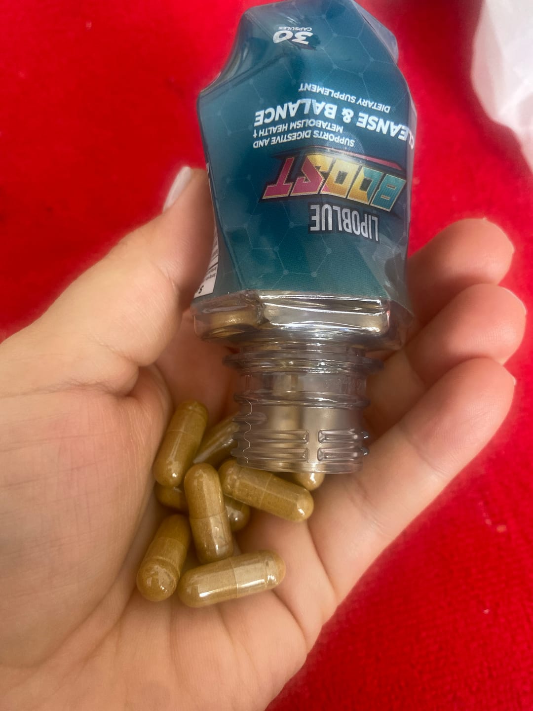 Customer photo review of LipoBoost Nueva Fórmula ELIGE TU PACK