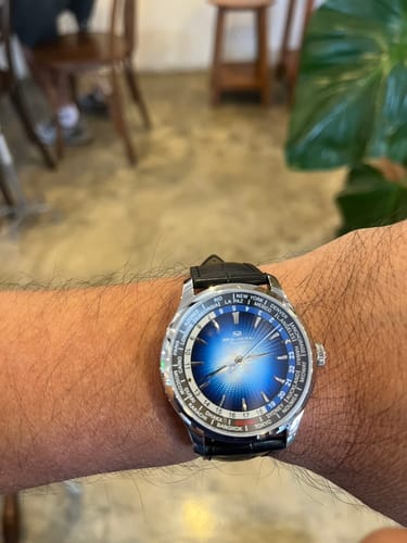Customer photo review of Extraordinary Series World Time Day Night Display GMT Watch 41mm
