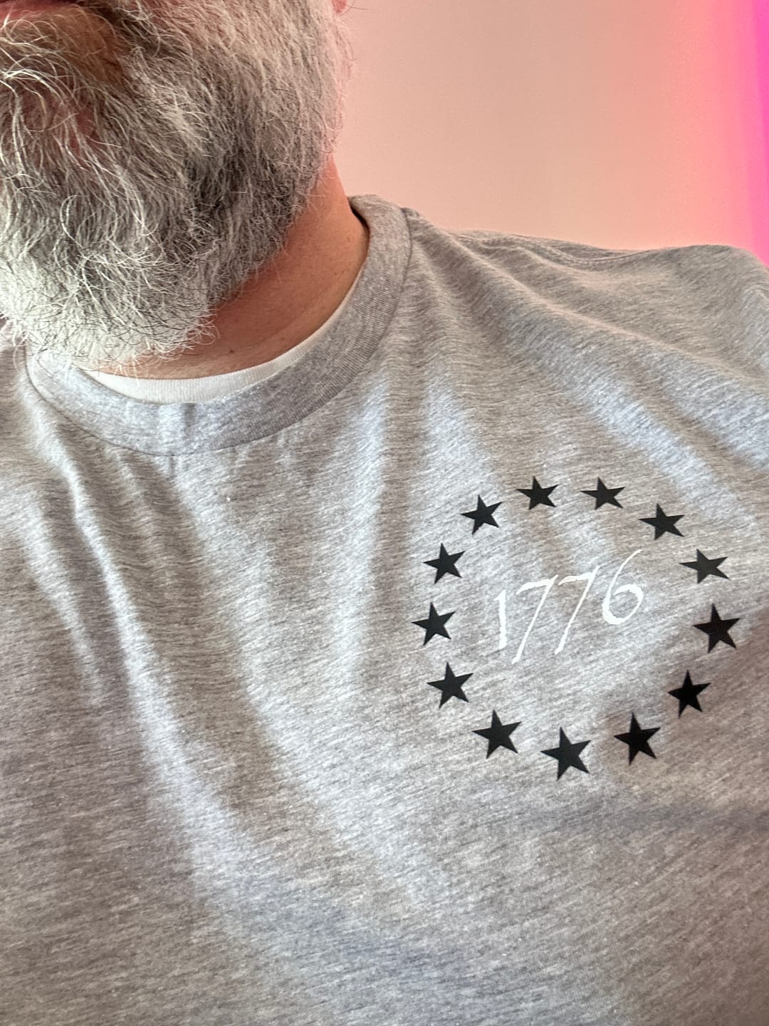 Customer photo review of Iron Betsy 2 T-Shirt