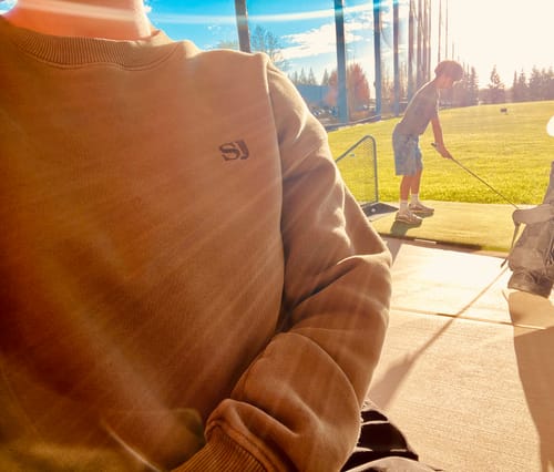 Customer photo review of Classic SJ Crewneck Sweatshirt