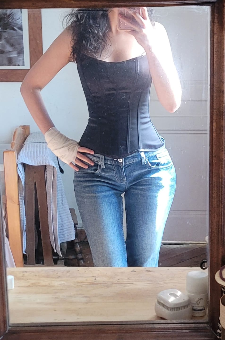 Customer photo review of Grace corset