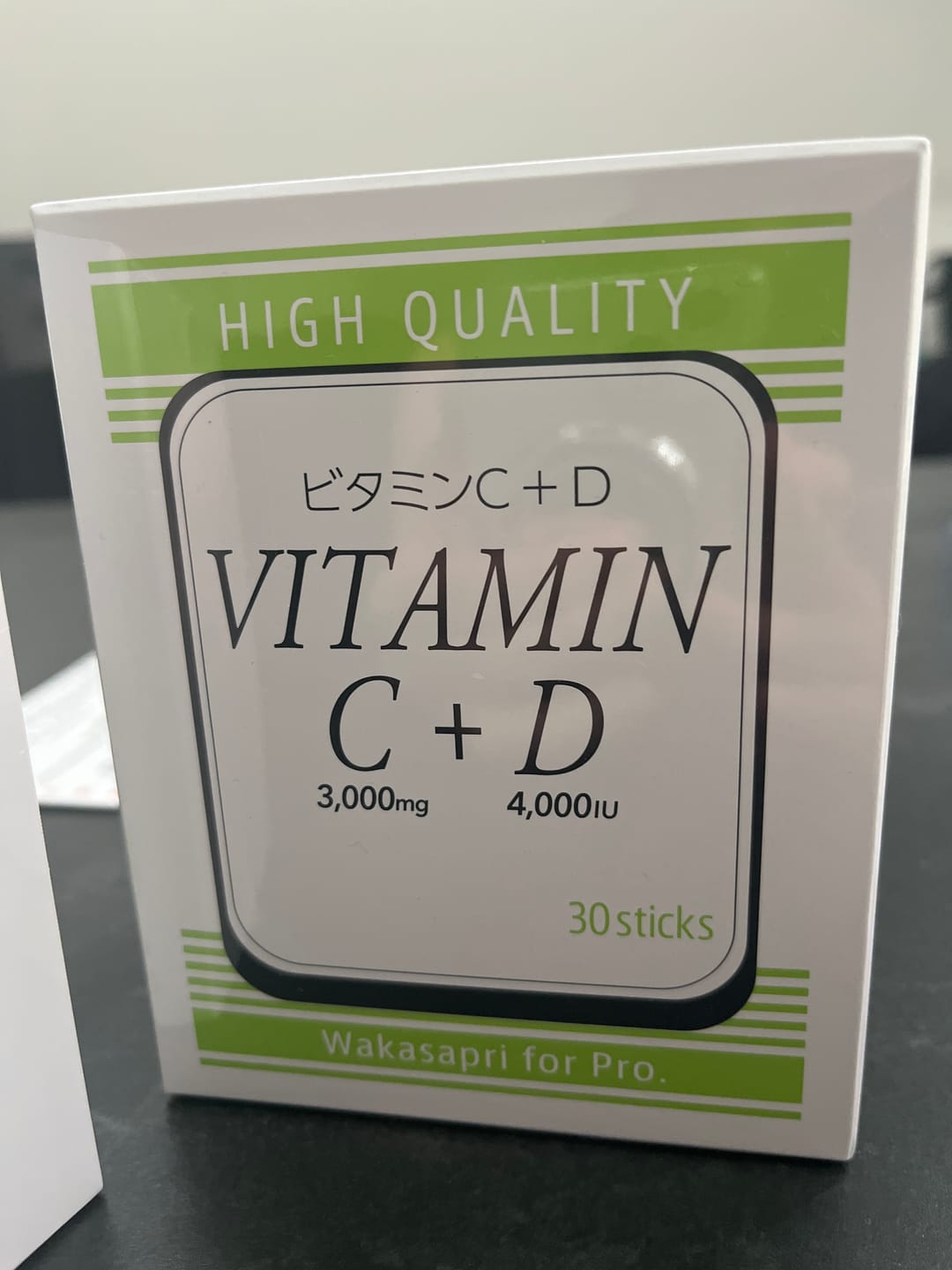 Customer photo review of ビタミンC+D -Wakasapri for Pro.