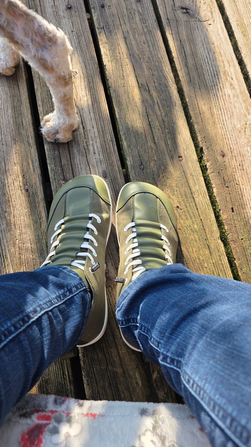 Customer photo review of Rowan - Barefoot Shoes