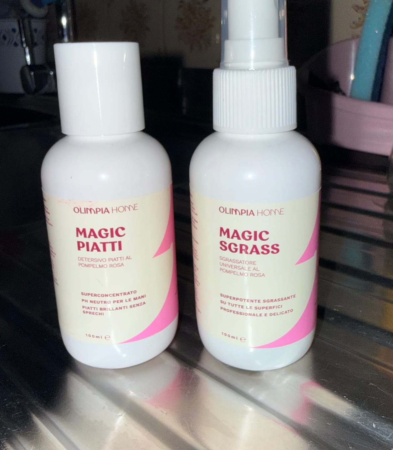 Customer photo review of Magic Piatti Ml.500 - Detersivo Piatti al Pompelmo Rosa
