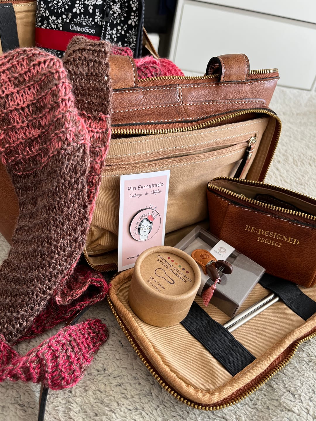 Customer photo review of Project 39  Bolso de Cuero Para Proyectos (Elegir Color)