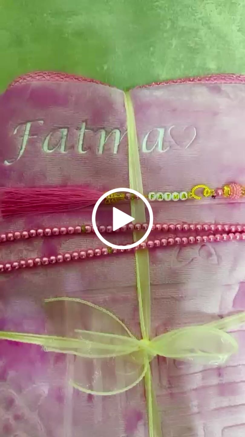 Customer video review of PRAYERMAT PERSONALIZED