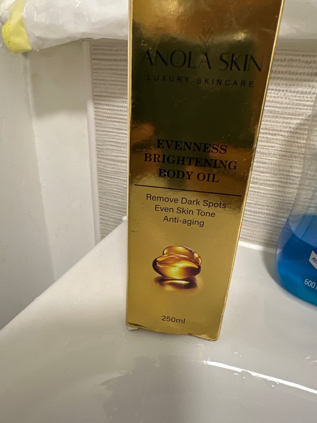 Customer photo review of Brightening Body 0il