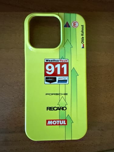 Kundenbewertung mit Foto zu Grello Porsche GT Livery - Individuelle Hardcase Hülle für iPhone