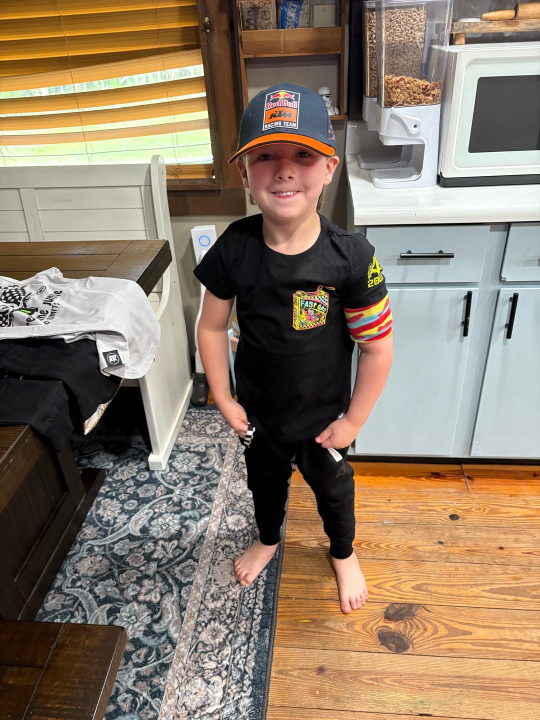 Customer photo review of Fast Gas T-Shirt