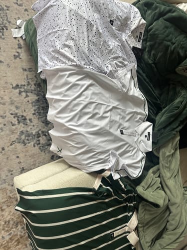 Customer photo review of Old Stripes - Green