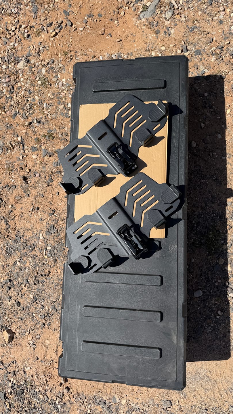 Customer photo review of OPENROAD Mounting Bracket for 102L Camping Storage Case