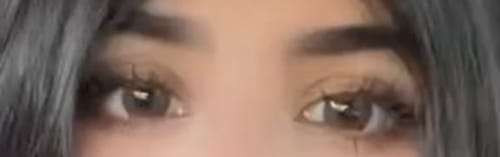Customer photo review of Eyemoody Dark Brown | 6 Months, 2 pcs