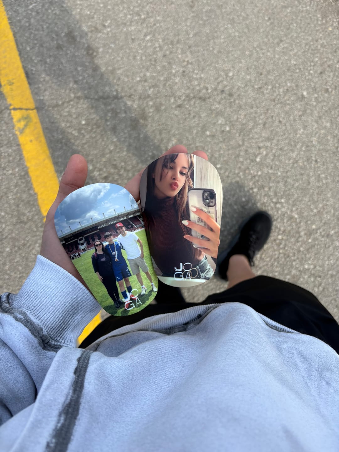 Customer photo review of Custom Shin Pads