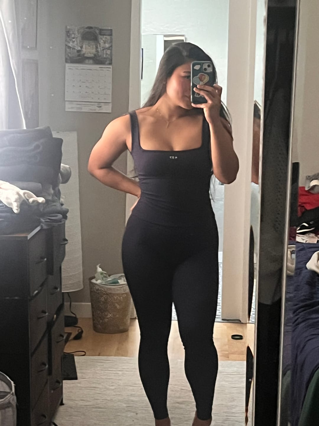 Customer photo review of The Square Tank / Navy