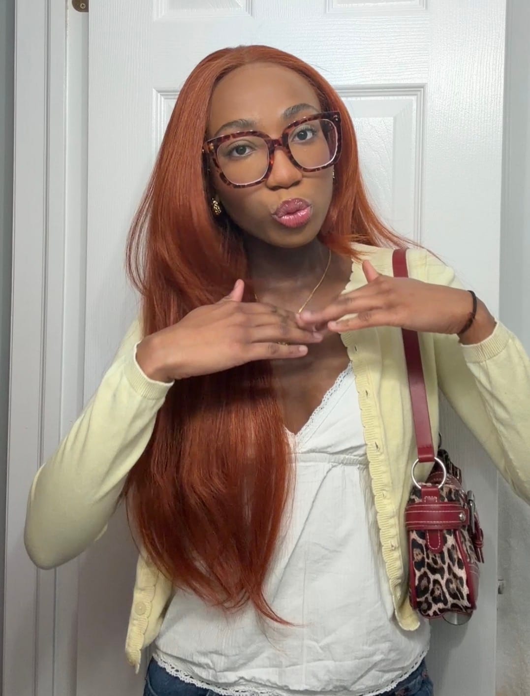 Customer photo review of Model Model Glam Mode Glueless 13x5 HD Lace Front Wig - ALINA