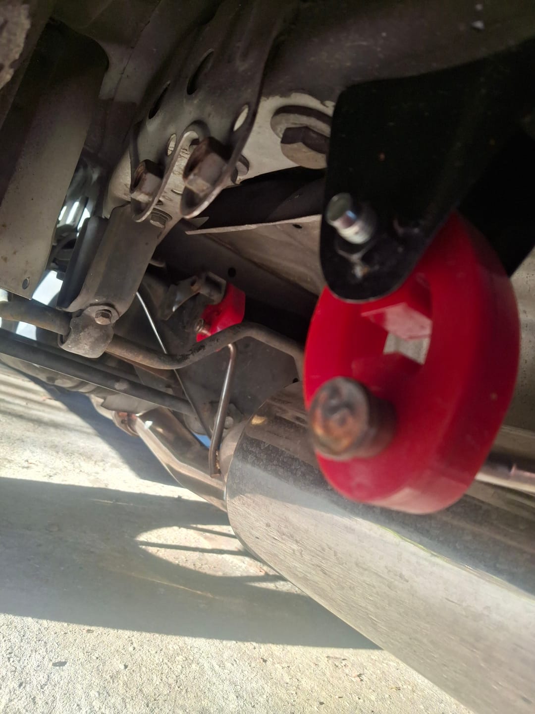 Customer photo review of Exhaust Hangers for 2002-2007 WRX, STI, Impreza, Forester