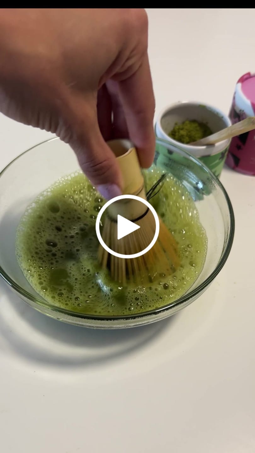 Customer video review of Té Matcha Premium 100%