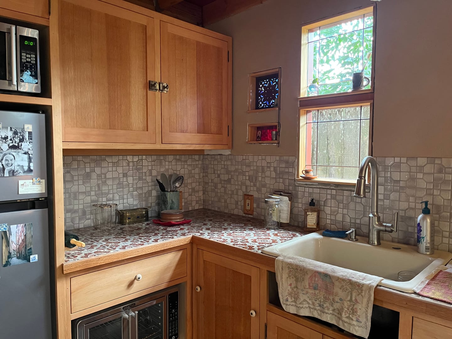 Customer photo review of Turn Cupboard Latch | Various Finishes