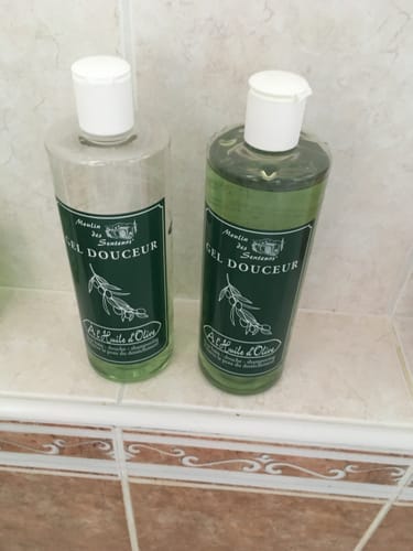 Customer photo review of Gel Douche à l'Huile d'Olive 500ml
