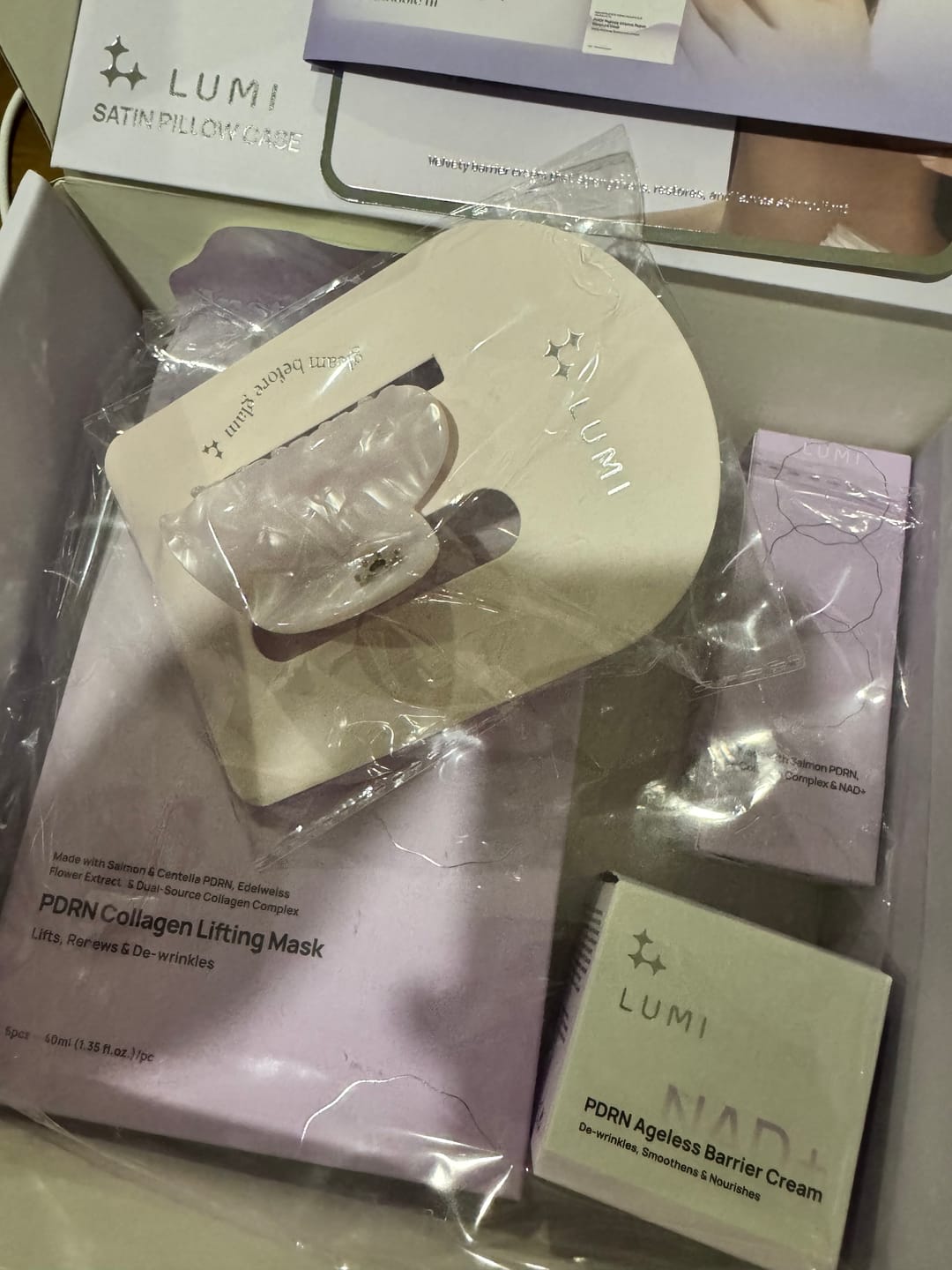Customer photo review of PDRN Ageless Barrier Cream