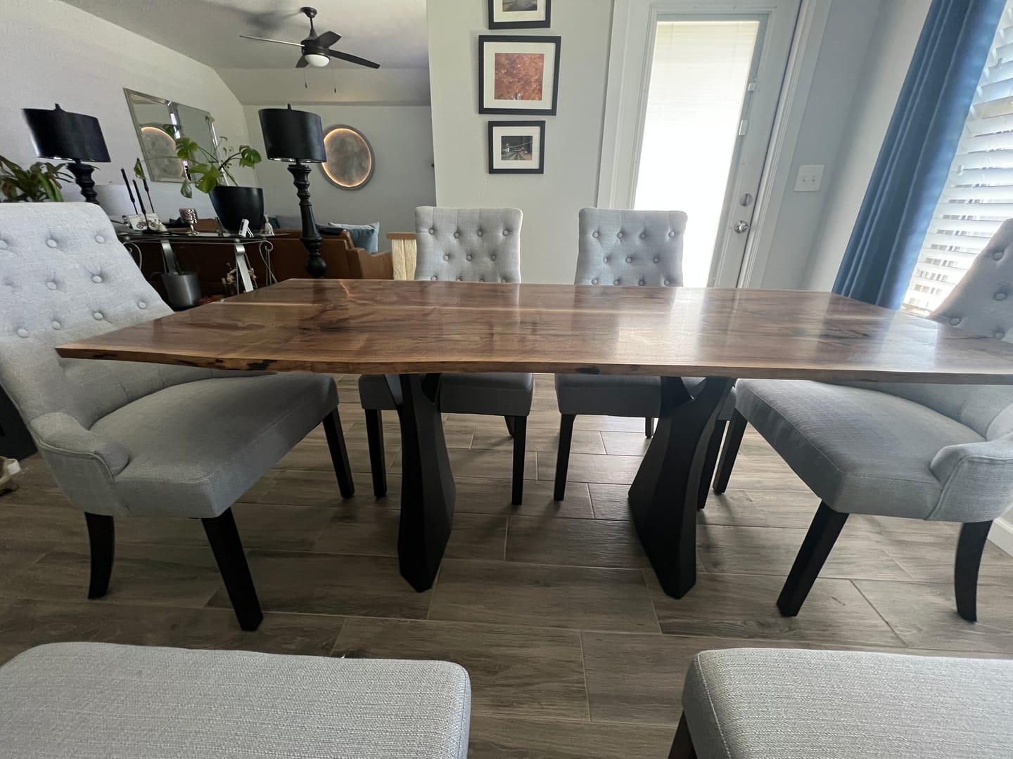 Customer photo review of Metal Table Legs 413 | 451 Ramo 28.2" H for DIY Projects