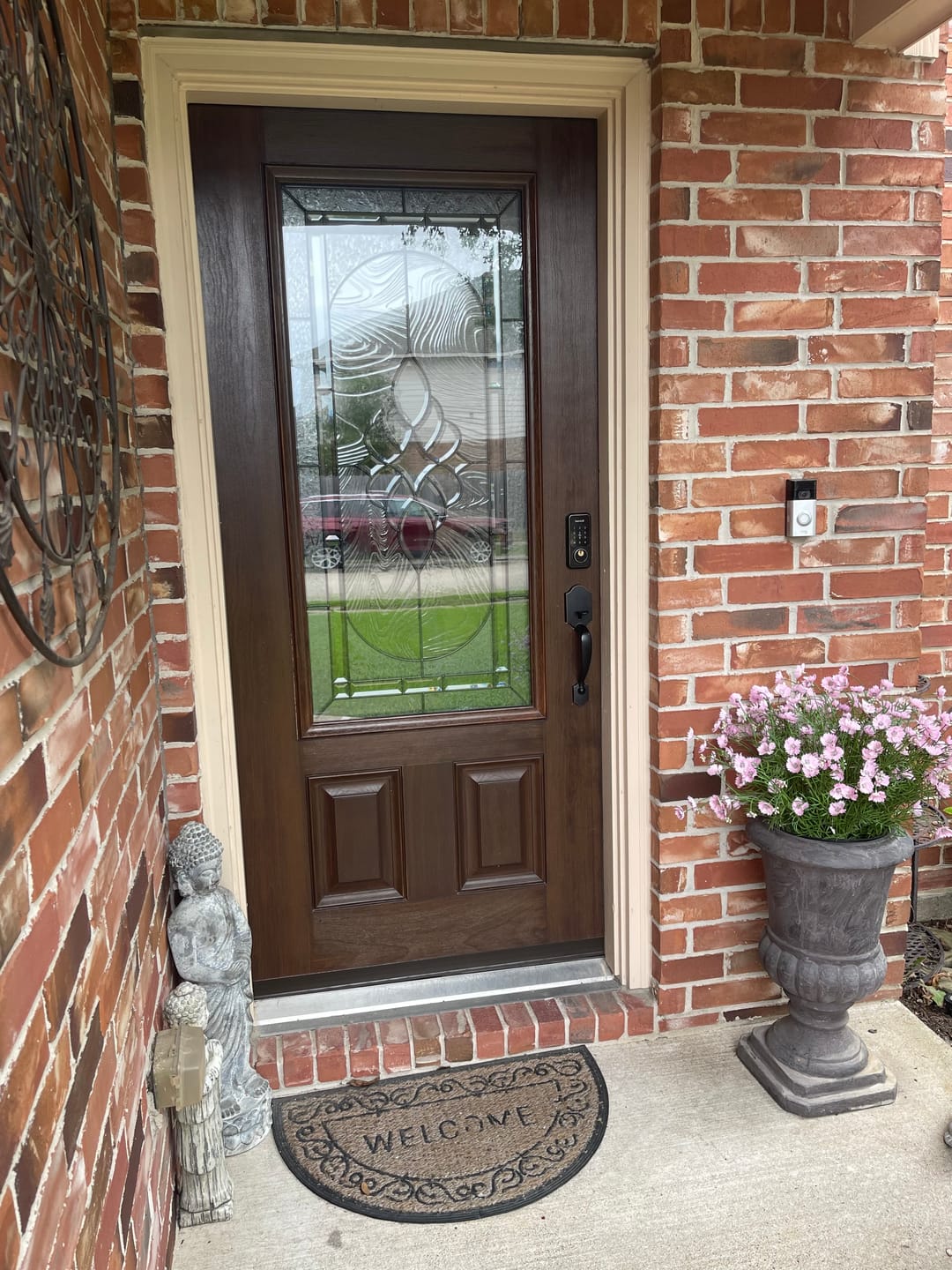 Customer photo review of Saxon Glass and Frame Kit (3/4 Lite)