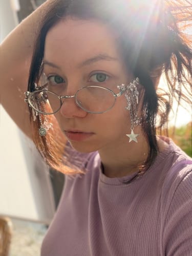 Customer photo review of Fairy Eyeglasses