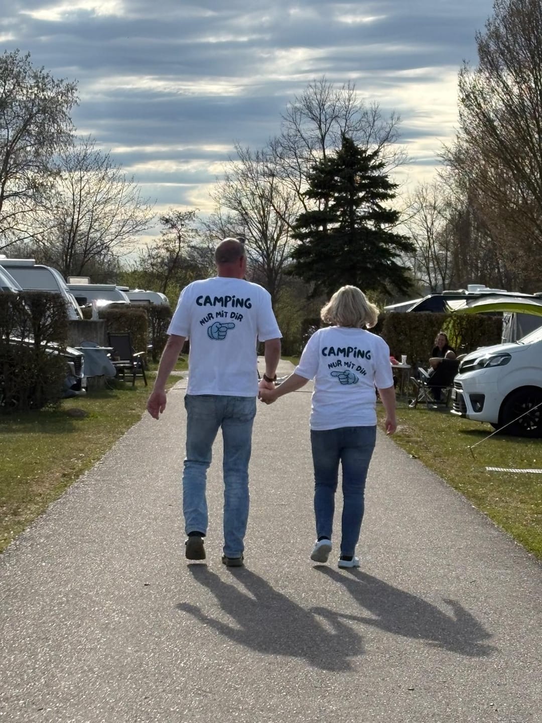 Customer photo review of Nur mit dir rechts Rückendruck | Premium Shirt unisex
