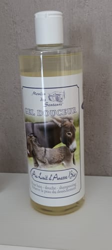 Customer photo review of Gel Douche au Lait d'Anesse BIO 500ml