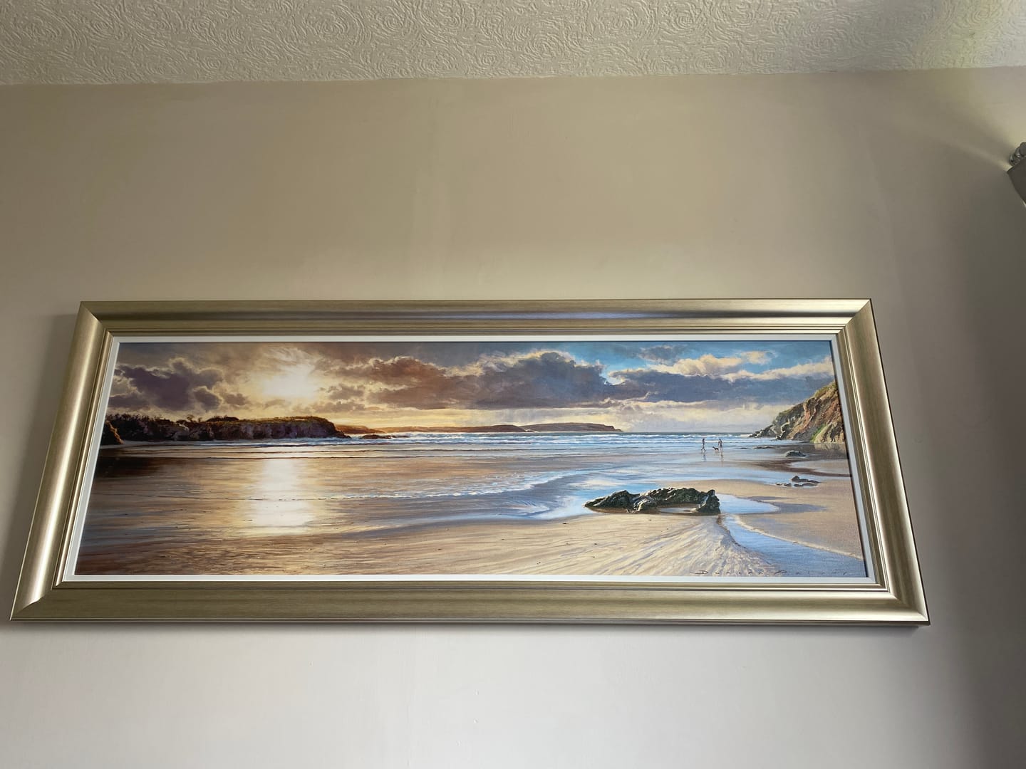 Customer photo review of Walking The Dog At Dusk By Duncan Palmar