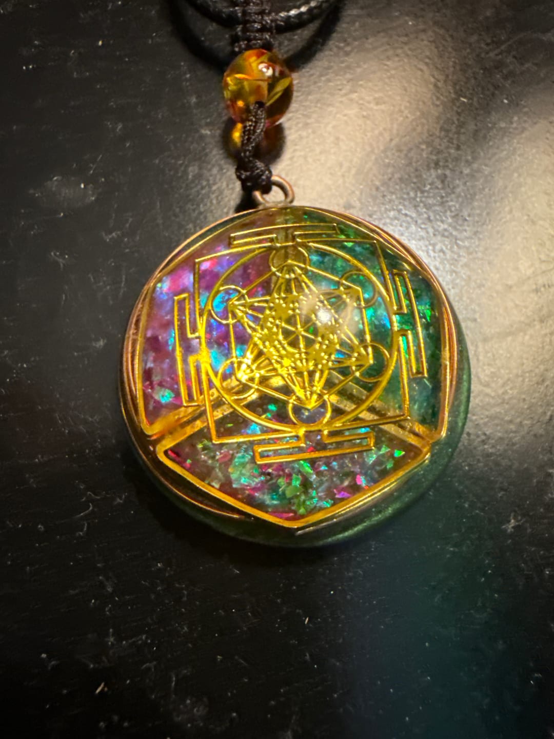 Customer photo review of Magnetic Energy Talisman