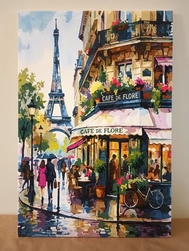 Customer photo review of Paris Rain Café