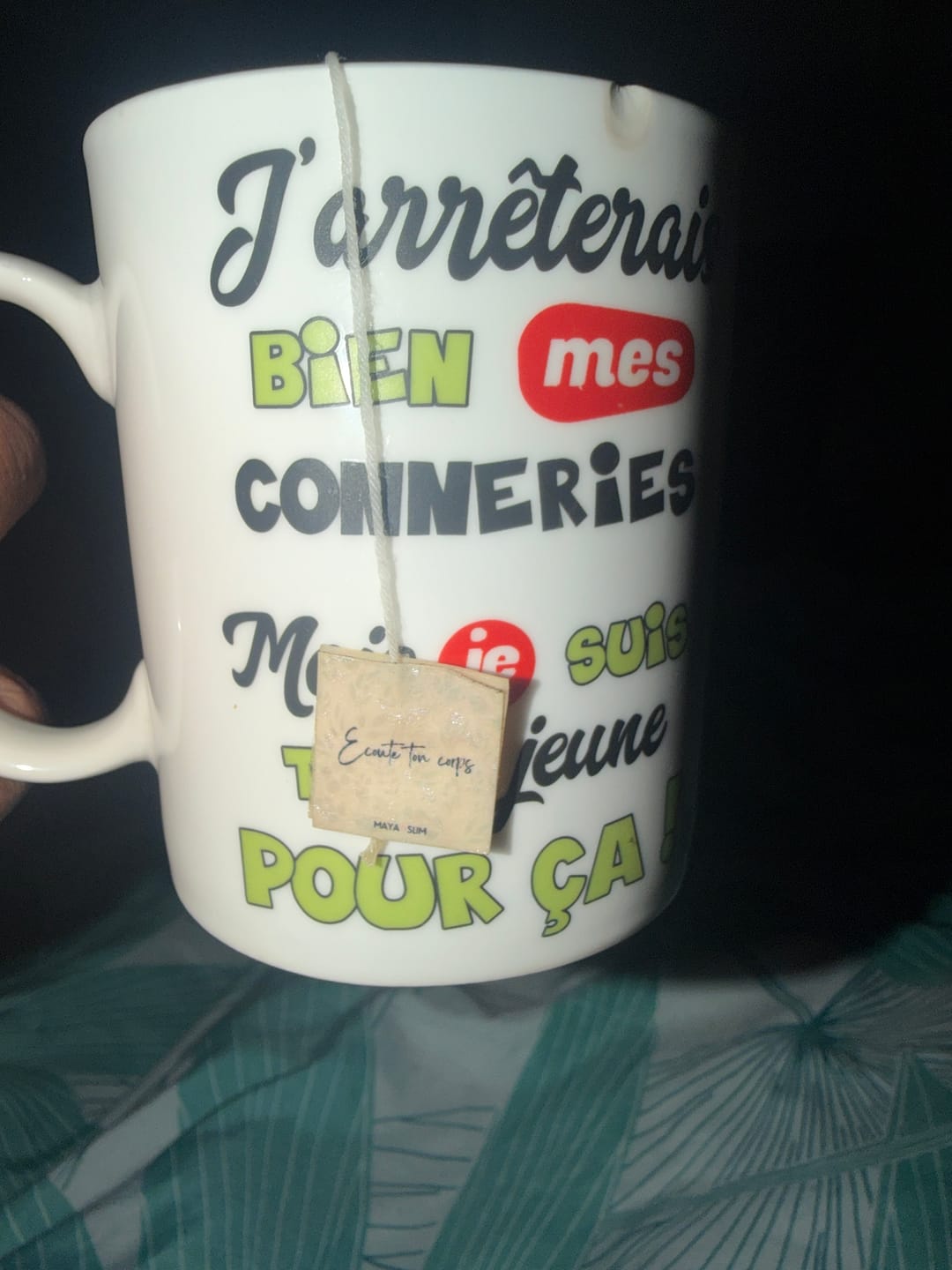 Customer photo review of Thé Minceur Detox