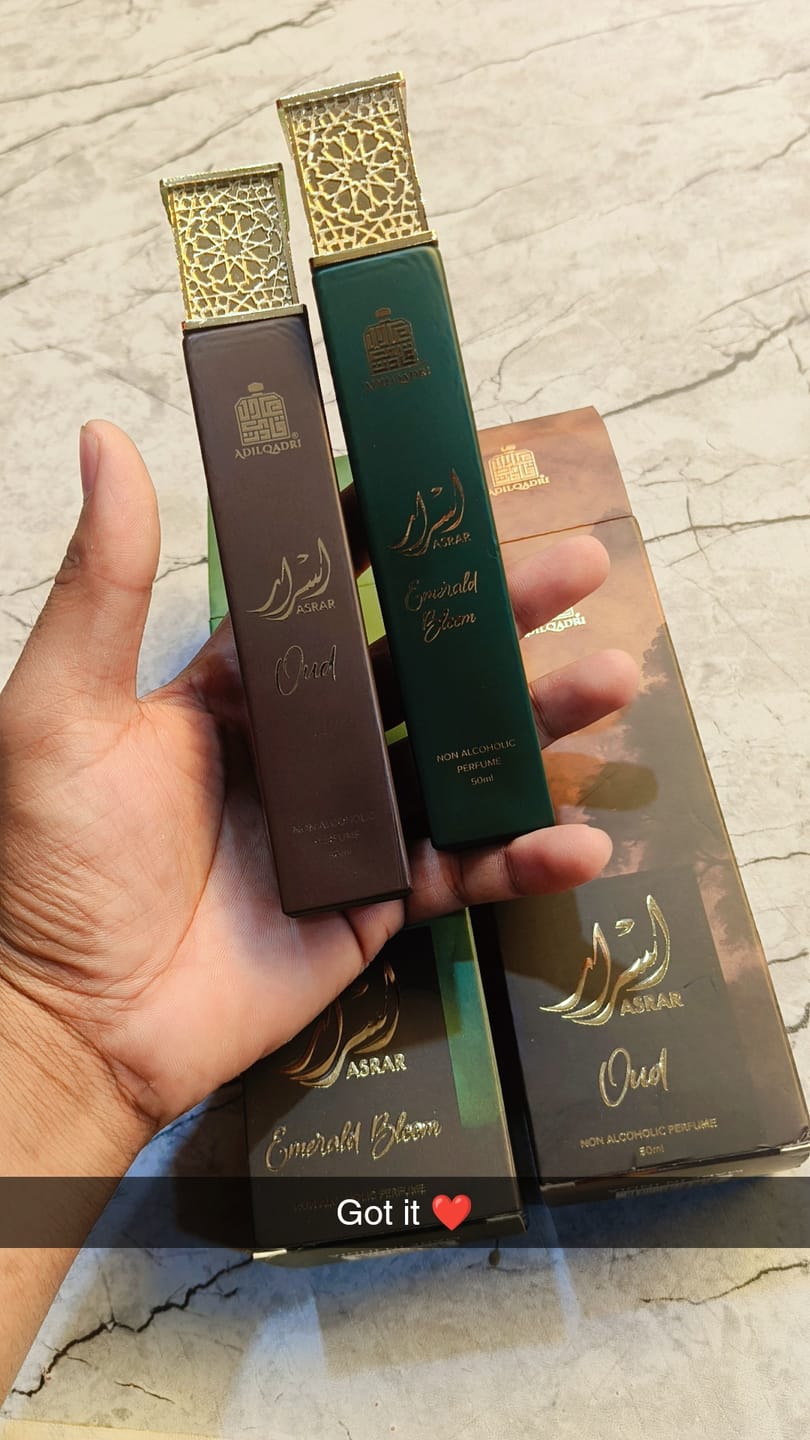 Customer photo review of Asrar Oud Non Alcoholic Perfume Spray 50ml